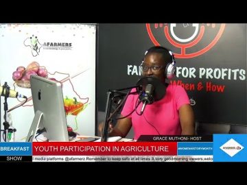 YOUTH PARTICIPATION IN AGRICULTURE